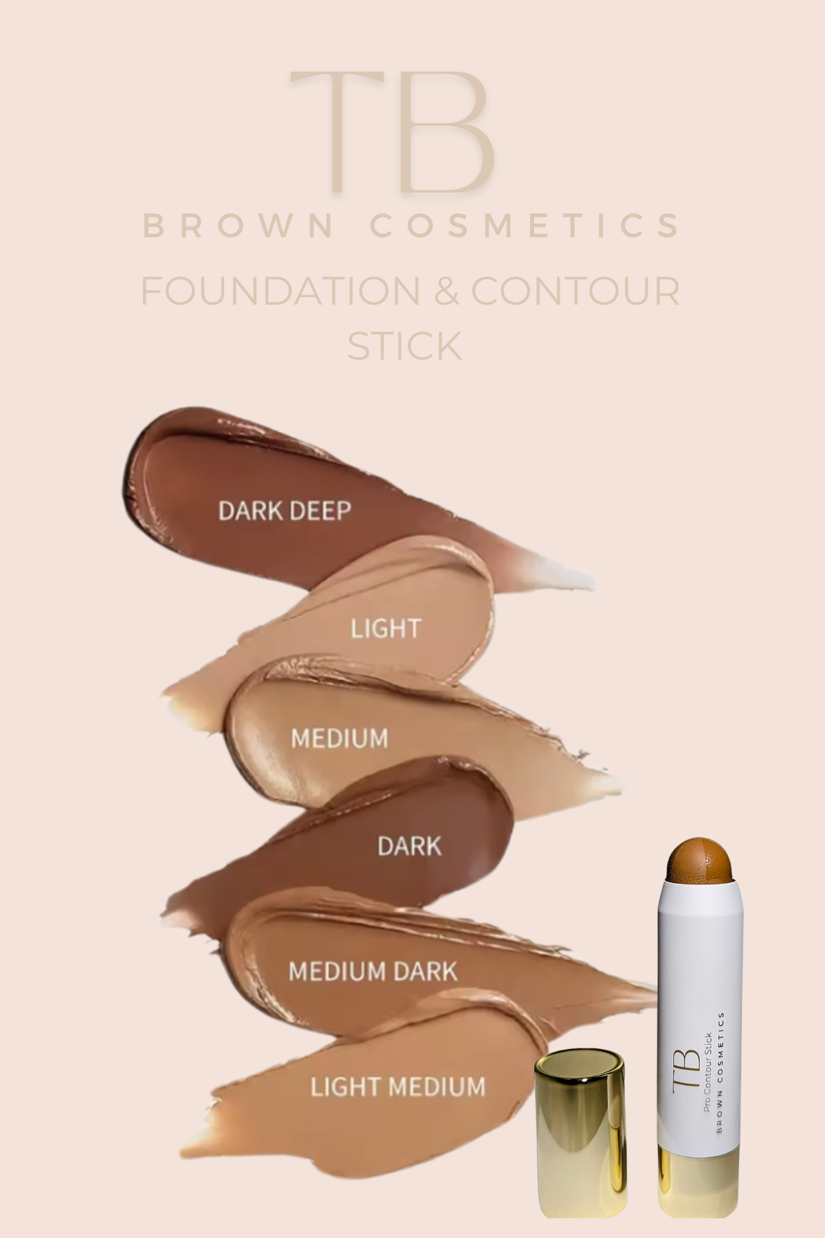 TB Collection's Pro Foundation/Contour Sticks