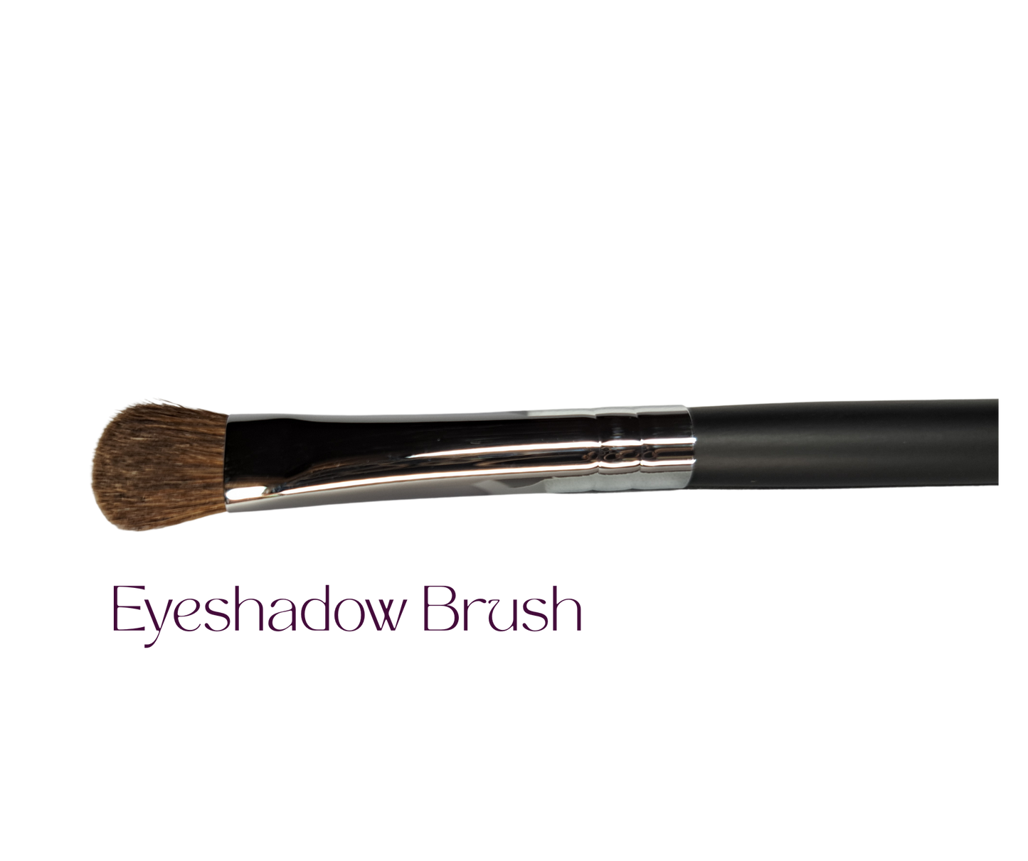 3-Piece Eyeshadow & Concealer Brush Set – Goat Hair, Pony Hair & Vegan Brushes