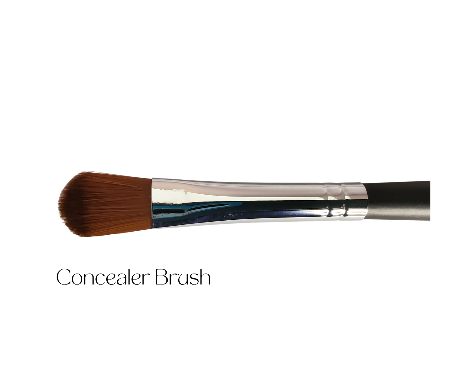 3-Piece Eyeshadow & Concealer Brush Set – Goat Hair, Pony Hair & Vegan Brushes