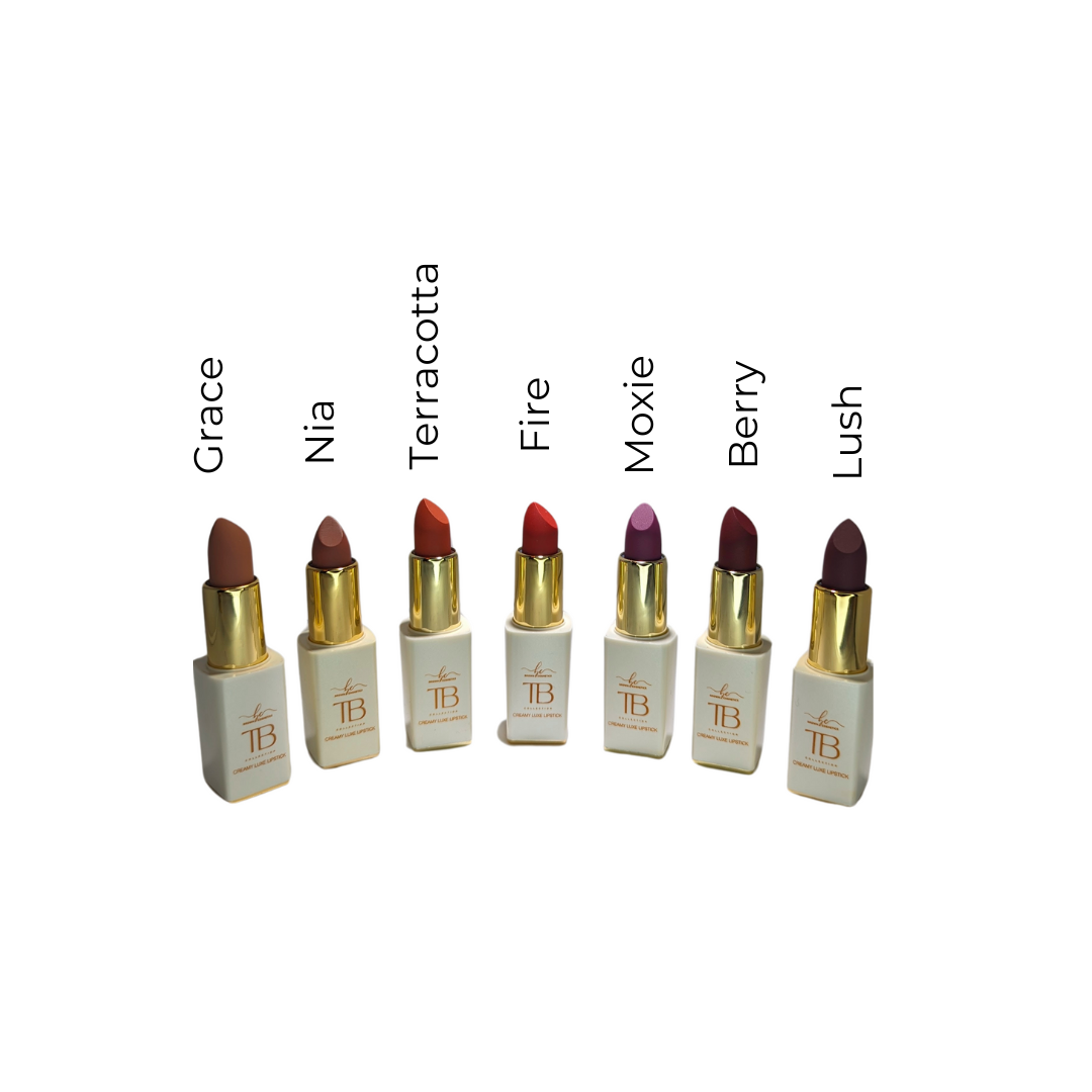 TB's Collection Creamy Luxe Lipsticks (White)