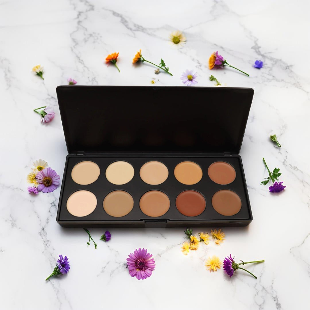 Slay Fearlessly® 10-Pan Cream Contour & Highlight Palette