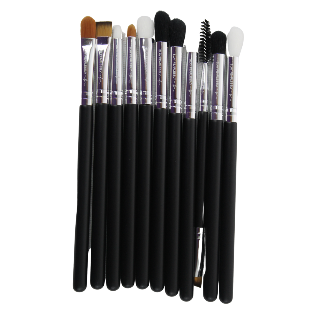 11-Piece Slay Fearlessly Vegan Eyeshadow Brush Set