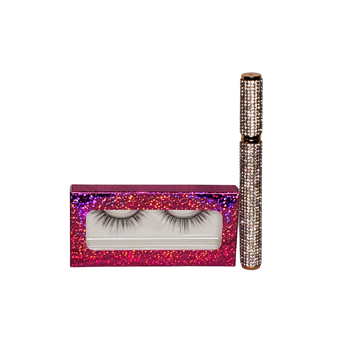 Faux Mink Magnetic Eyelashes or Strip Lashes (not magnetic)