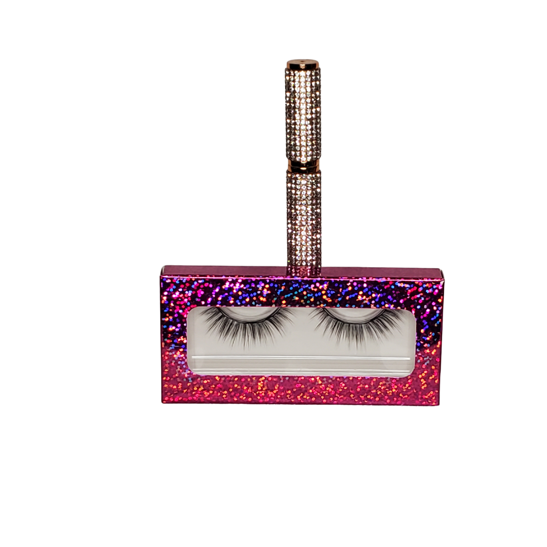 Faux Mink Magnetic Eyelashes or Strip Lashes (not magnetic)