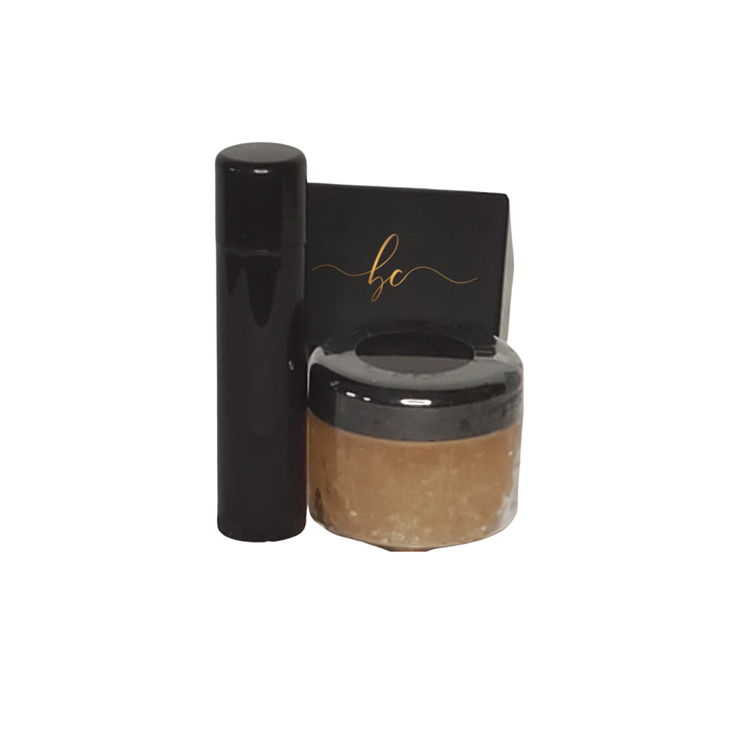 Dem Lips® Moisturizing Lip Scrub and Lip Balm Set