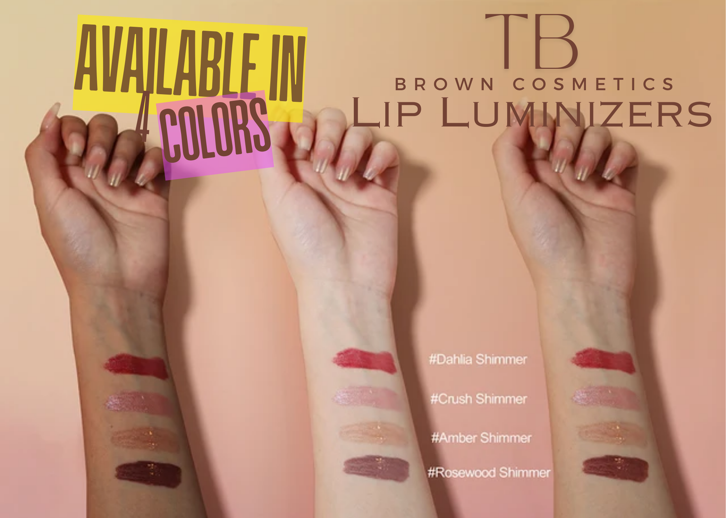 Brown Cosmetics Lip Luminizers